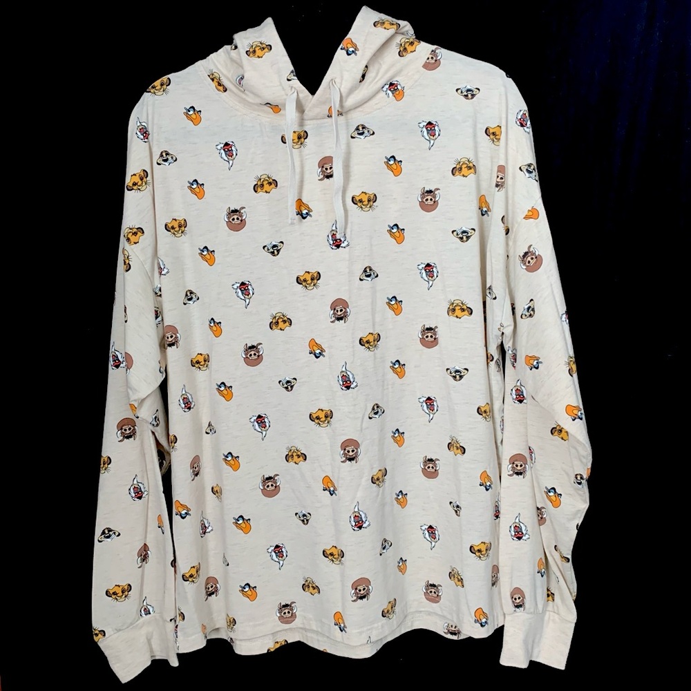 Disney “Lion King” Printed Lightweight Hoodie